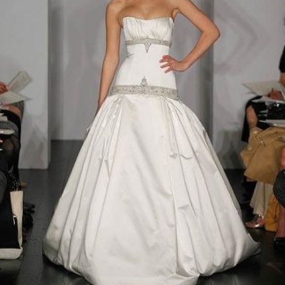 Kenneth Pool Degas Wedding dress - Picture 1 of 6